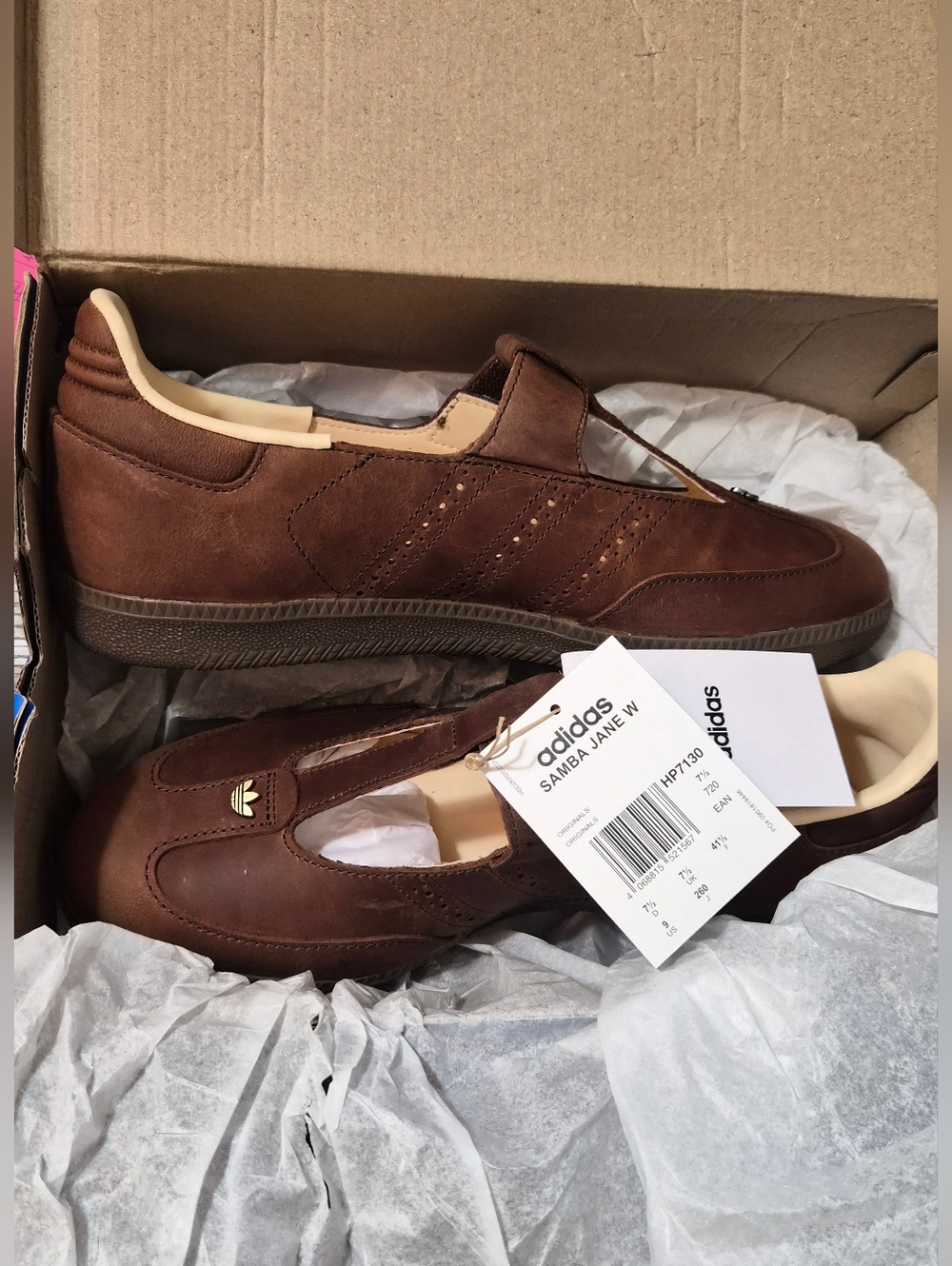 NIB NWT Adidas Samba Jane Leather RARE